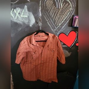 Men's XXL short sleeve button up